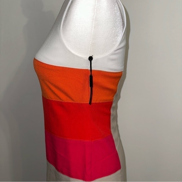 NWOT Calvin Klein Colorblock Midi Dress stripes size 2 - Picture 6 of 13
